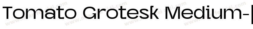 Tomato Grotesk Medium字体转换